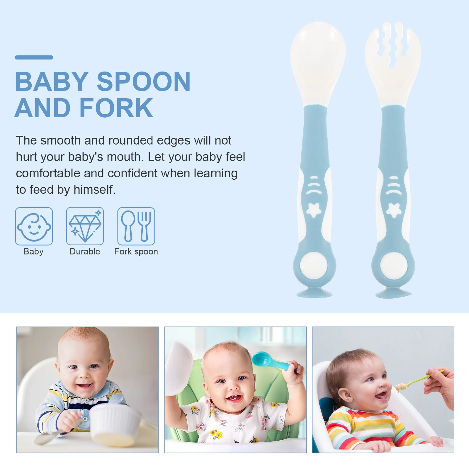 Набор детской посуды из 1 предмета: безопасная ложка и вилка для самостоятельного приёма пищи, глубокая тарелка для улучшения моторики
Набор детской посуды из 1 предмета: безопасная ложка и вилка для самостоятельного приёма пищи, глубокая тарелка для улучшения моторики