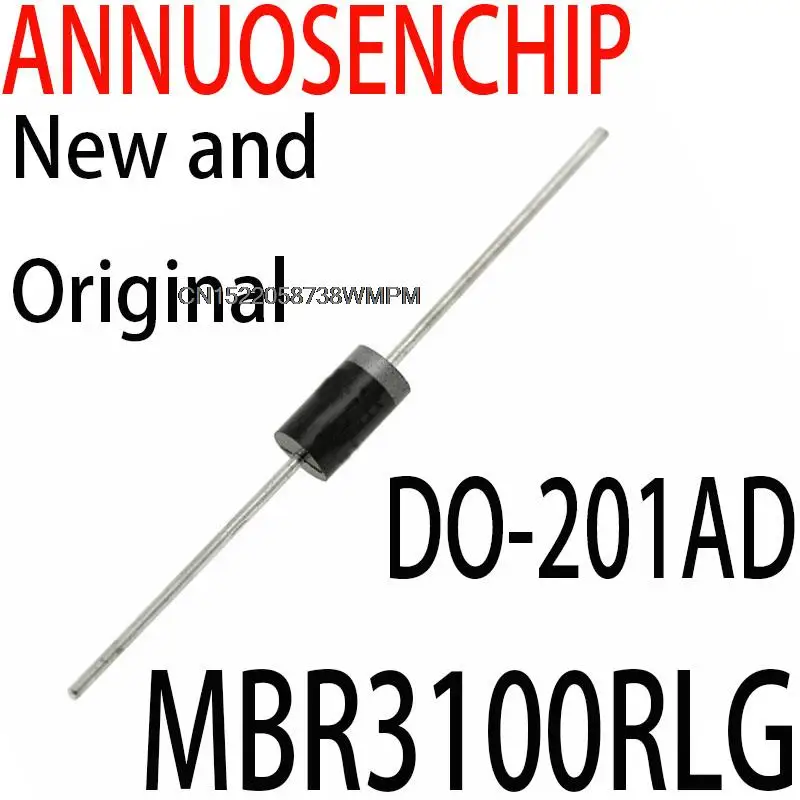 50 шт MBR3100 DO201AD MBR3100RLG
50 шт MBR3100 DO201AD MBR3100RLG