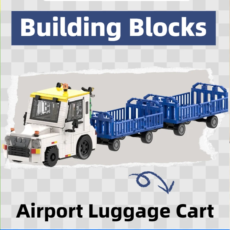 941PCS Kids Building Blocks Airport Luggage Cart Model Home Decoration Children Toys For Boys Adults Collectible Gifts
941PCS Kids Building Blocks Airport Luggage Cart Model Home Decoration Children Toys For Boys Adults Collectible Gifts