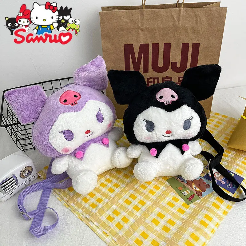 2022 New Cartoon Sanrio Kuromi Cute Doll Backpack Bag Ins Student Shoulder Cross-body Bag Kawaii Anime Plushie Ornament KeyChain
2022 New Cartoon Sanrio Kuromi Cute Doll Backpack Bag Ins Student Shoulder Cross-body Bag Kawaii Anime Plushie Ornament KeyChain