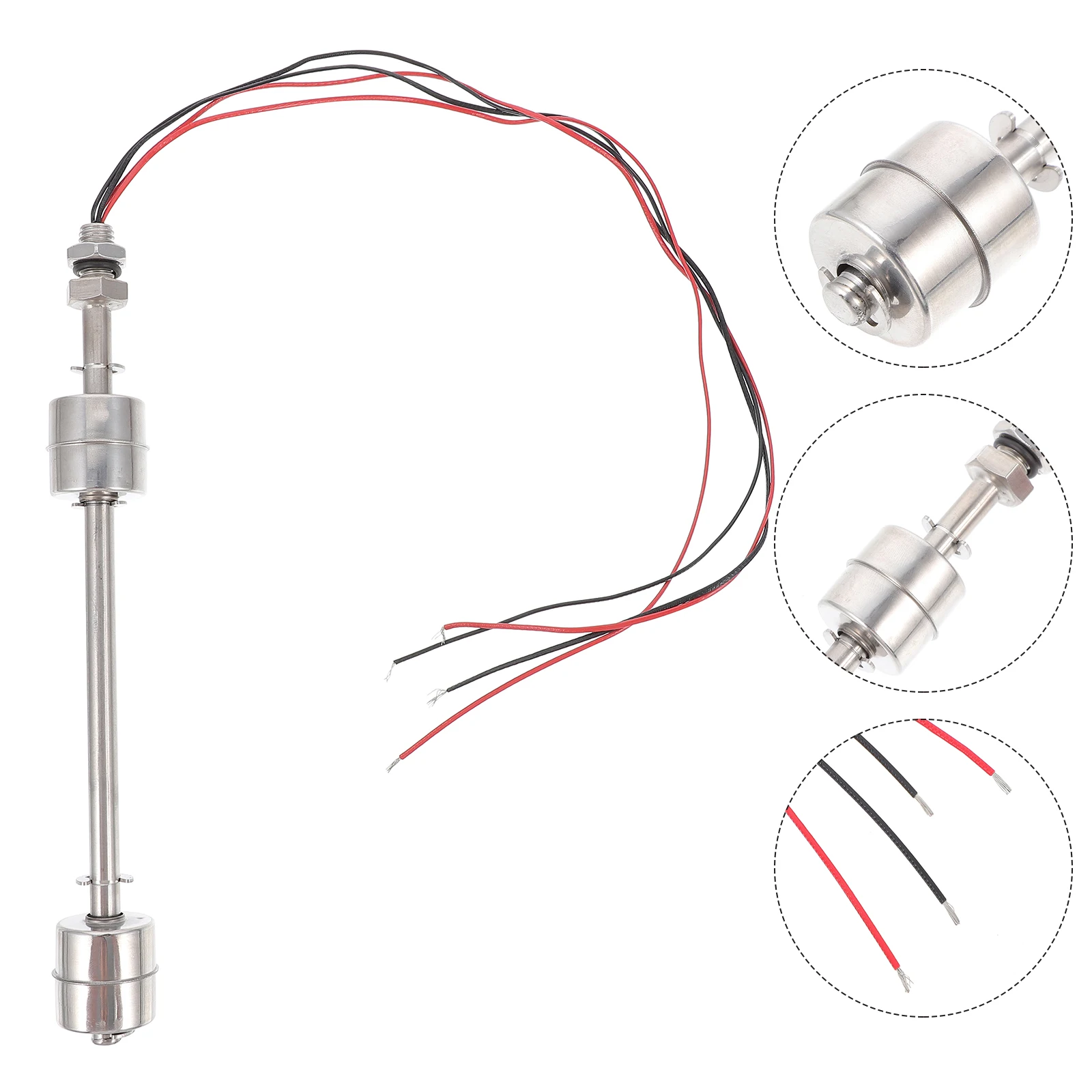 Water Level Controller Tank Gauge Indicator Fish Float for Silver Stainless Steel Floating
Water Level Controller Tank Gauge Indicator Fish Float for Silver Stainless Steel Floating