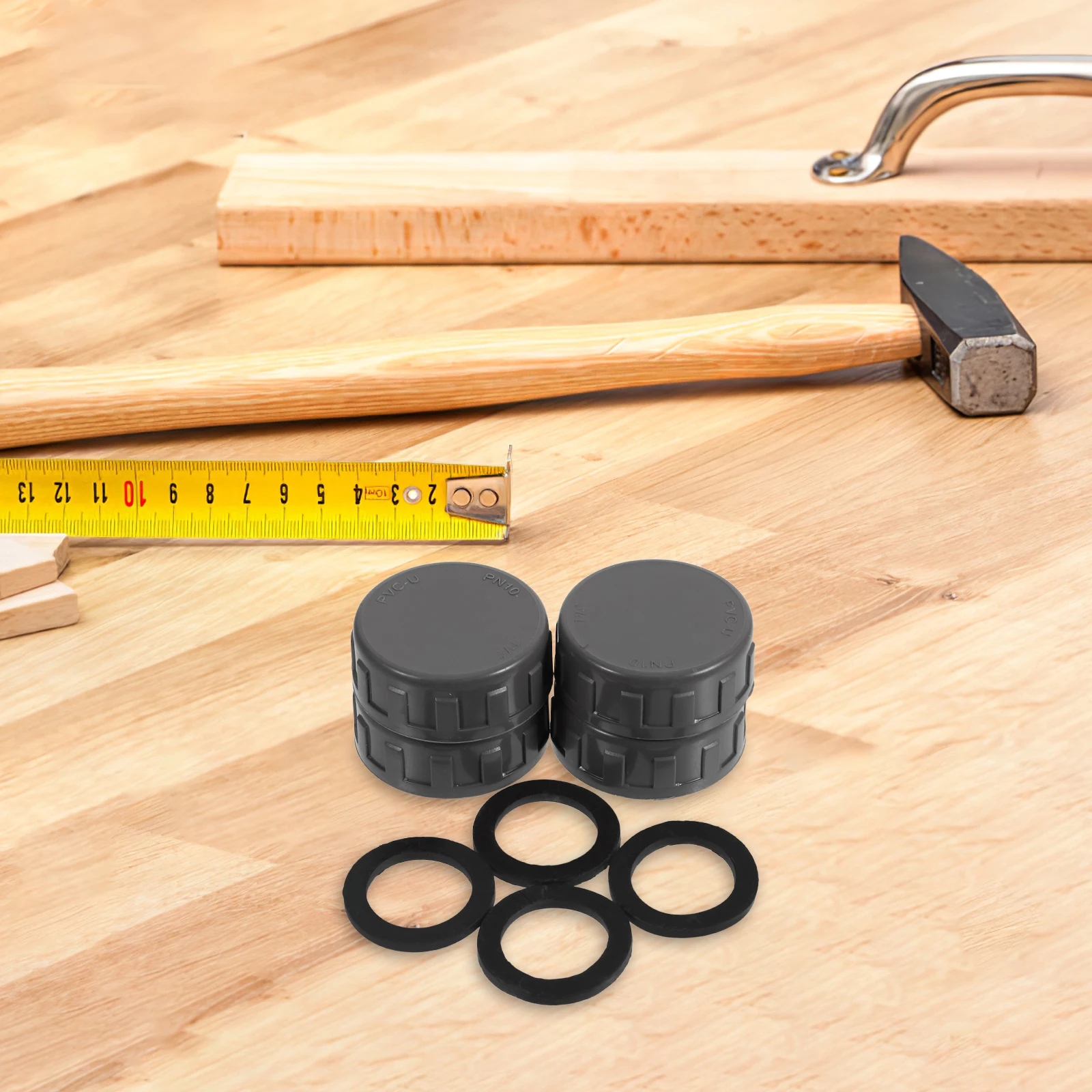 4 Sets End Female With Washer 1/4 Inch Threaded Hose Connector Plumbing Fittings Under Sink Screw On Fittings With Washer Female 
4 Sets End Female With Washer 1/4 Inch Threaded Hose Connector Plumbing Fittings Under Sink Screw On Fittings With Washer Female