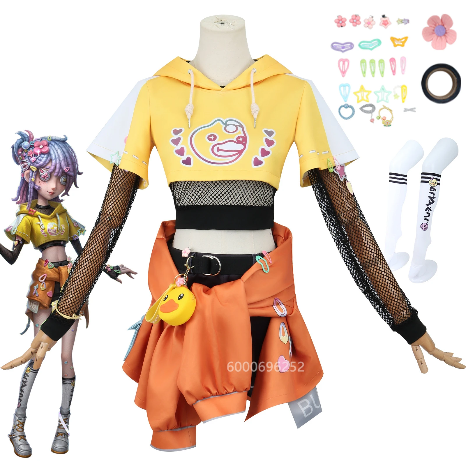 Identity V Perfumer Buffy Cosplay Buffy's Gift Costume Vera Nair Outfit with Wig Shoes for Halloween Carnival Prop New Arrival
Identity V Perfumer Buffy Cosplay Buffy's Gift Costume Vera Nair Outfit with Wig Shoes for Halloween Carnival Prop New Arrival
