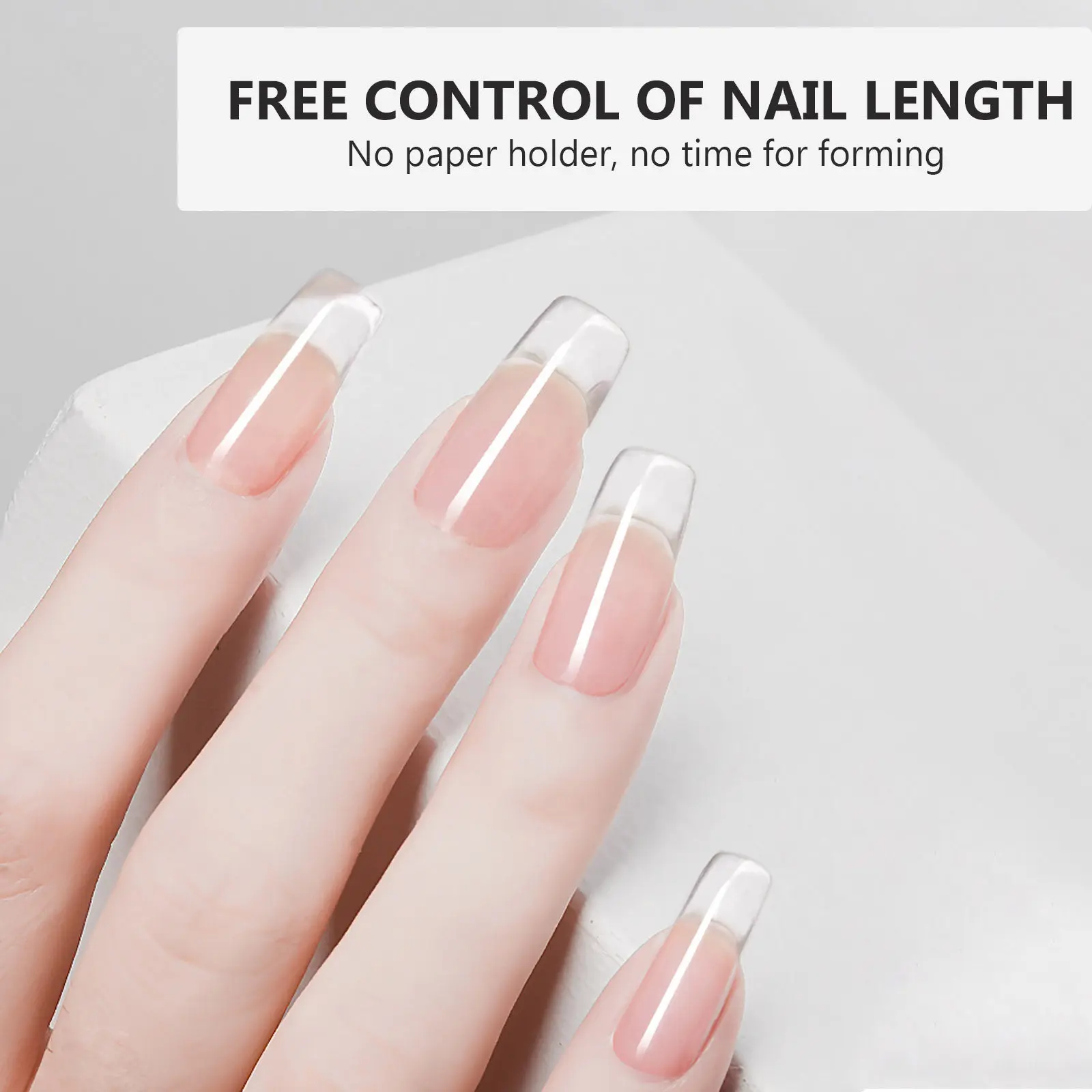504Pcs Transparent Full Cover False Nails Clear Artificial Fake Nail Tips for Bar Club Dating Weekend Professional Elegant Wear
504Pcs Transparent Full Cover False Nails Clear Artificial Fake Nail Tips for Bar Club Dating Weekend Professional Elegant Wear