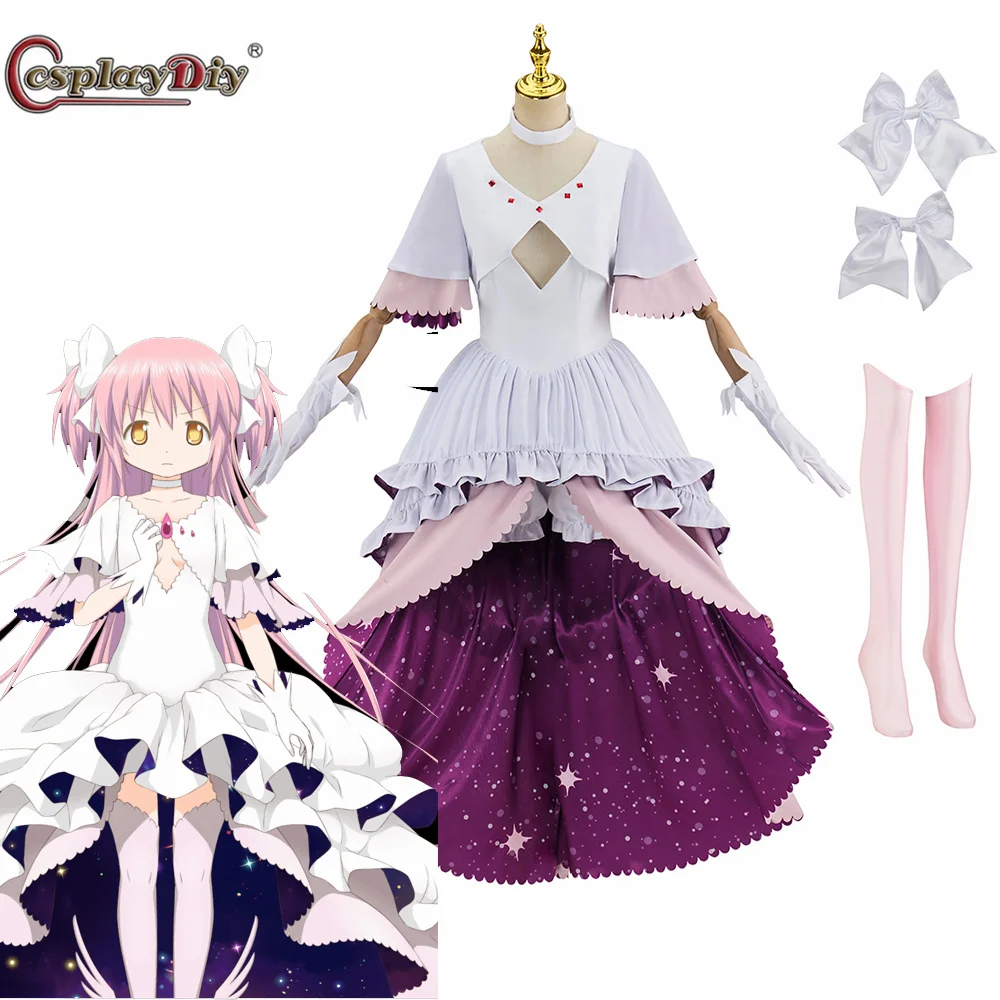 Аниме Kaname Madoka, карнавальный костюм, женское платье Лолиты с запасами, наряд для вечеринки на Хэллоуин
Аниме Kaname Madoka, карнавальный костюм, женское платье Лолиты с запасами, наряд для вечеринки на Хэллоуин