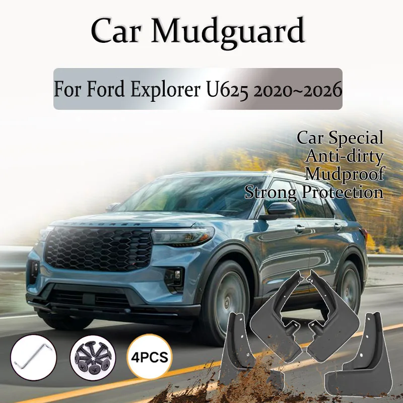 Car Mud Fender For Ford Explorer U625 2020 2021 2022 2023 2024 2025 2026 Anti-splash Mudguards Wheel Guard Flap Auto Accessories
Car Mud Fender For Ford Explorer U625 2020 2021 2022 2023 2024 2025 2026 Anti-splash Mudguards Wheel Guard Flap Auto Accessories