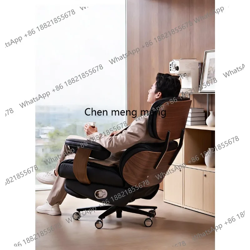 Electric waist office chair leather comfortable home reclining computer chair high-end boss seat
Electric waist office chair leather comfortable home reclining computer chair high-end boss seat