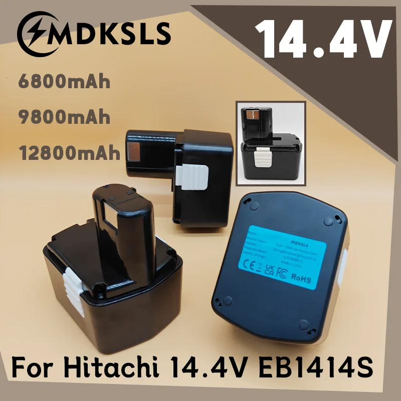 14.4V high - capacity batteryfor Hitachi. Ideal for models like EBL1430, DS14DVF3, providing performance for power tool needs.
14.4V high - capacity batteryfor Hitachi. Ideal for models like EBL1430, DS14DVF3, providing performance for power tool needs.