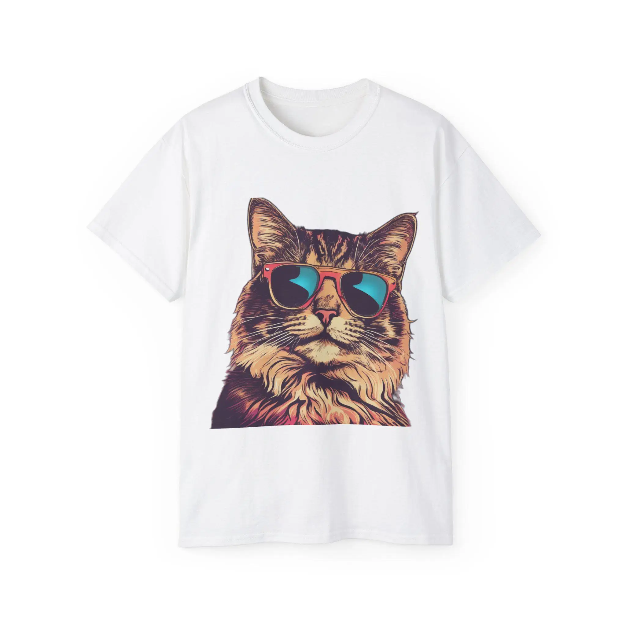Smoking Cat Graphic Print Summer Luxury Brand Pure Cotton Men's and Women's T-shirt Short Sleeve Street Fashion Trend Clothing
Smoking Cat Graphic Print Summer Luxury Brand Pure Cotton Men's and Women's T-shirt Short Sleeve Street Fashion Trend Clothing