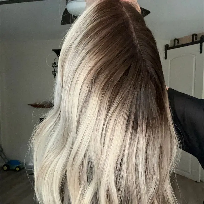 12-дюймовый 13x4 Ombre Пепельно-русый мелирование Синтетический парик фронта шнурка Короткая волна Боб с темными корнями Свободная часть Швейцарский парик фронта шнурка
12-дюймовый 13x4 Ombre Пепельно-русый мелирование Синтетический парик фронта шнурка Короткая волна Боб с темными корнями Свободная часть Швейцарский парик фронта шнурка