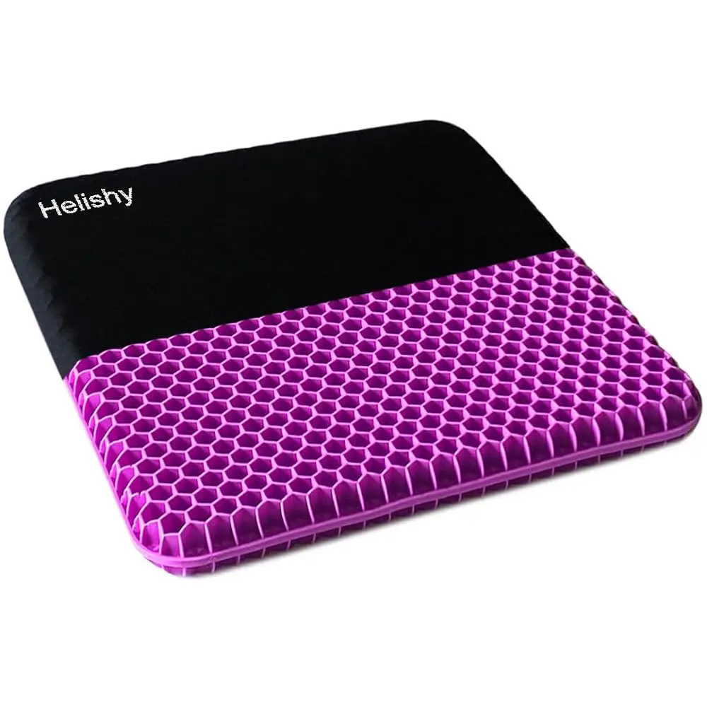 Gel Seat Cushion, Double Thi Egg Gel Cushion For Pressure Pain Relief, Breathable Wheelchair Cushion Chair Pads For Car Seat
Gel Seat Cushion, Double Thi Egg Gel Cushion For Pressure Pain Relief, Breathable Wheelchair Cushion Chair Pads For Car Seat