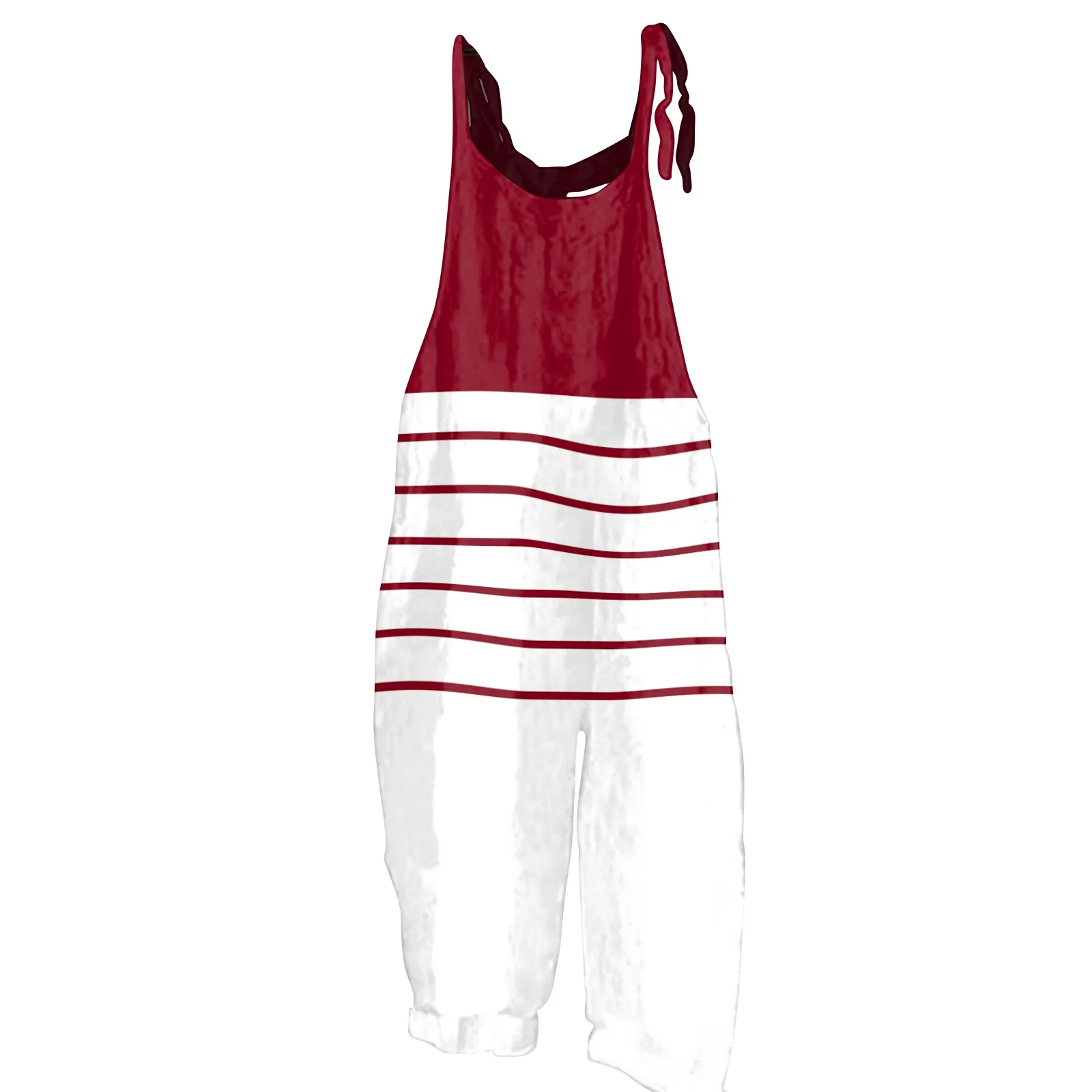 Girl's New Suspender Trend Retro Striped Splicing Rompers Summer Streetwear Casual Basic Loose Shoulder Strap One Piece Trousers
Girl's New Suspender Trend Retro Striped Splicing Rompers Summer Streetwear Casual Basic Loose Shoulder Strap One Piece Trousers