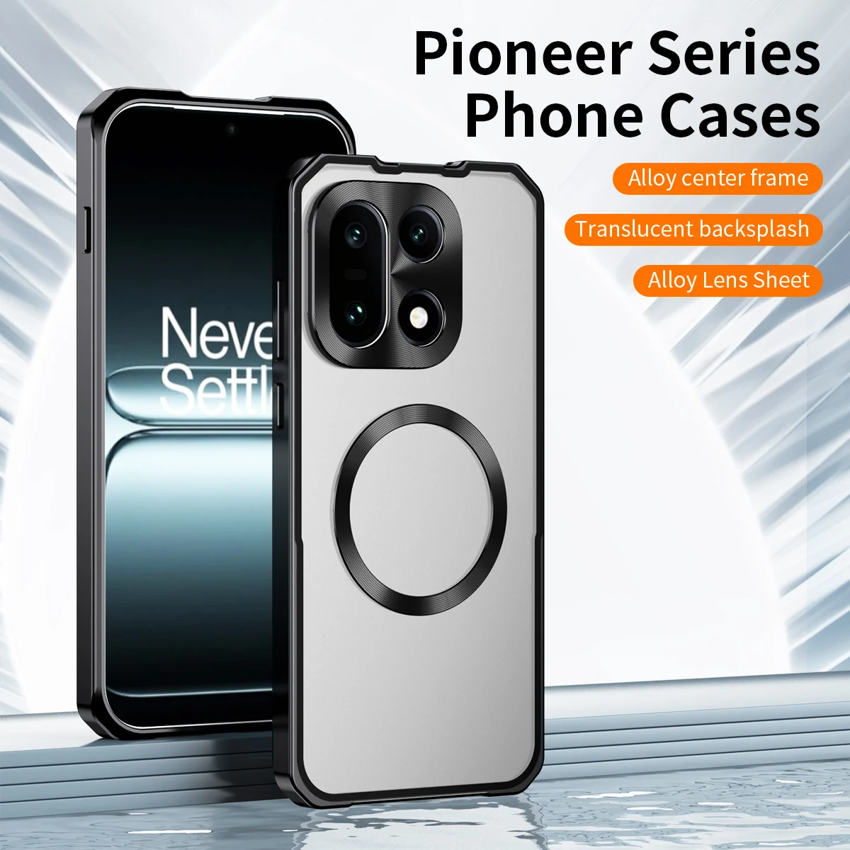 Push Pull Metal Aluminum Alloy Bumper Case for OnePlus 15 One Plus 15 1+15R Magnetic Wireless Charger Back Anti Drop Cover
Push Pull Metal Aluminum Alloy Bumper Case for OnePlus 15 One Plus 15 1+15R Magnetic Wireless Charger Back Anti Drop Cover