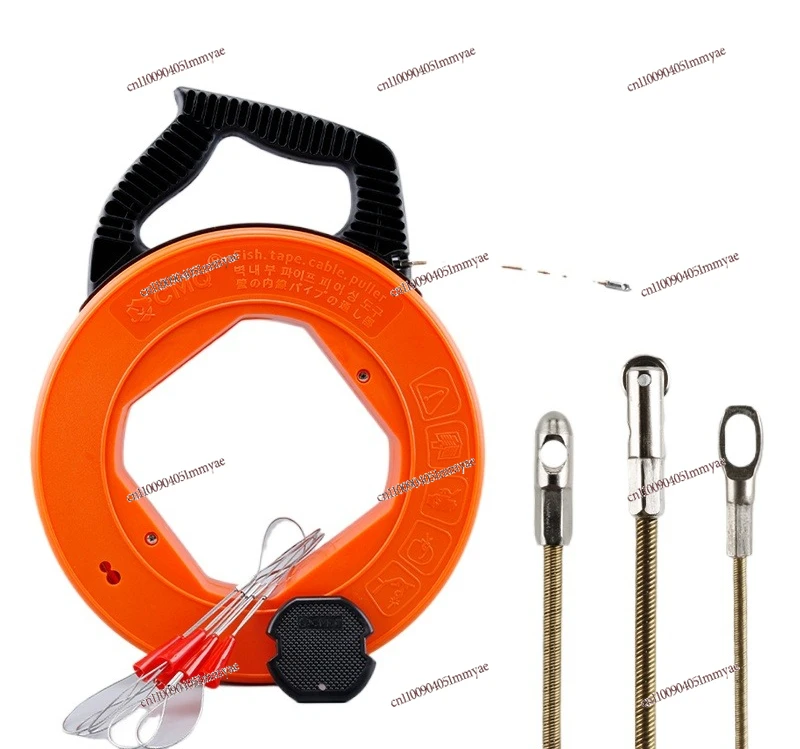 Threading Steel Wire Threader Take-up Disc Tube Threading Device Dark Network Pulling Auxiliary Lead Device
Threading Steel Wire Threader Take-up Disc Tube Threading Device Dark Network Pulling Auxiliary Lead Device