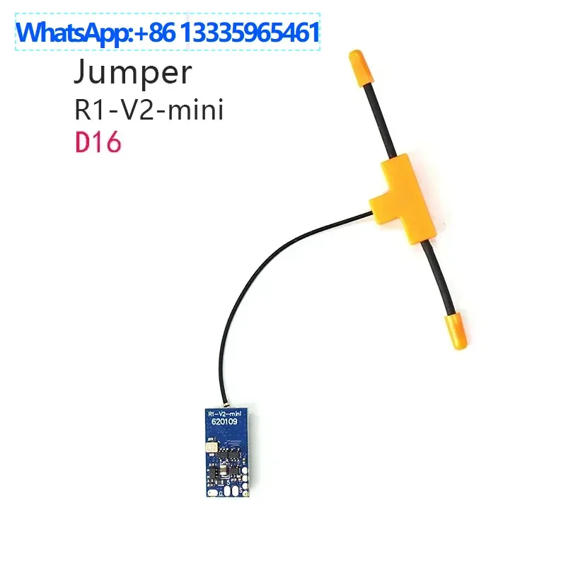 Jumper R1 V2 Mini Receiver FrSky D16 Mode XM + Protocol RXSR SBI 18 Pins
Jumper R1 V2 Mini Receiver FrSky D16 Mode XM + Protocol RXSR SBI 18 Pins