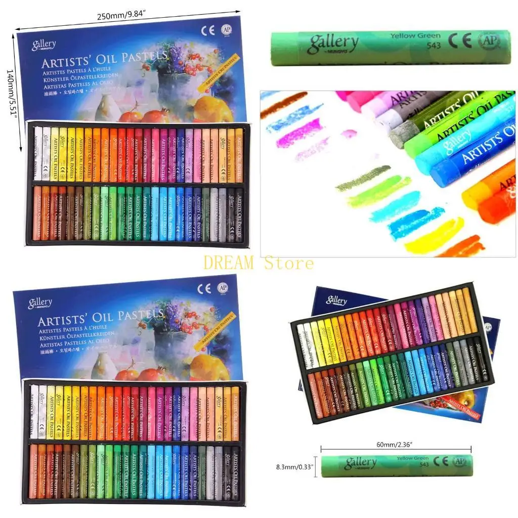Масляная пастель, 48 цветов, гладкие мелки для рисования, износостойкие мелки, безопасные для студентов, граффити, дошкольников,
Масляная пастель, 48 цветов, гладкие мелки для рисования, износостойкие мелки, безопасные для студентов, граффити, дошкольников,