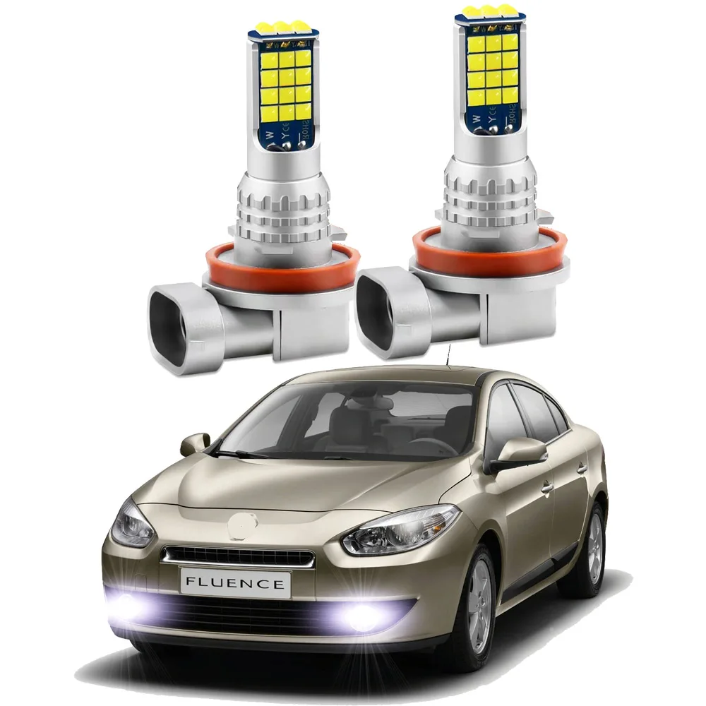 2Pcs LED Fog Lamp Bulbs For Renault Fluence 2010 2011 2012 2013 2014 2015 Accessories White Front Fog Lamp
2Pcs LED Fog Lamp Bulbs For Renault Fluence 2010 2011 2012 2013 2014 2015 Accessories White Front Fog Lamp