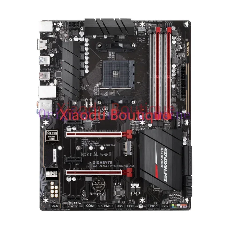 Материнская плата для Gigabyte GA-AX370-Gaming K3 AMD X370 с разъемом AM4 DDR4 M.2 ATX Ryzen
Материнская плата для Gigabyte GA-AX370-Gaming K3 AMD X370 с разъемом AM4 DDR4 M.2 ATX Ryzen