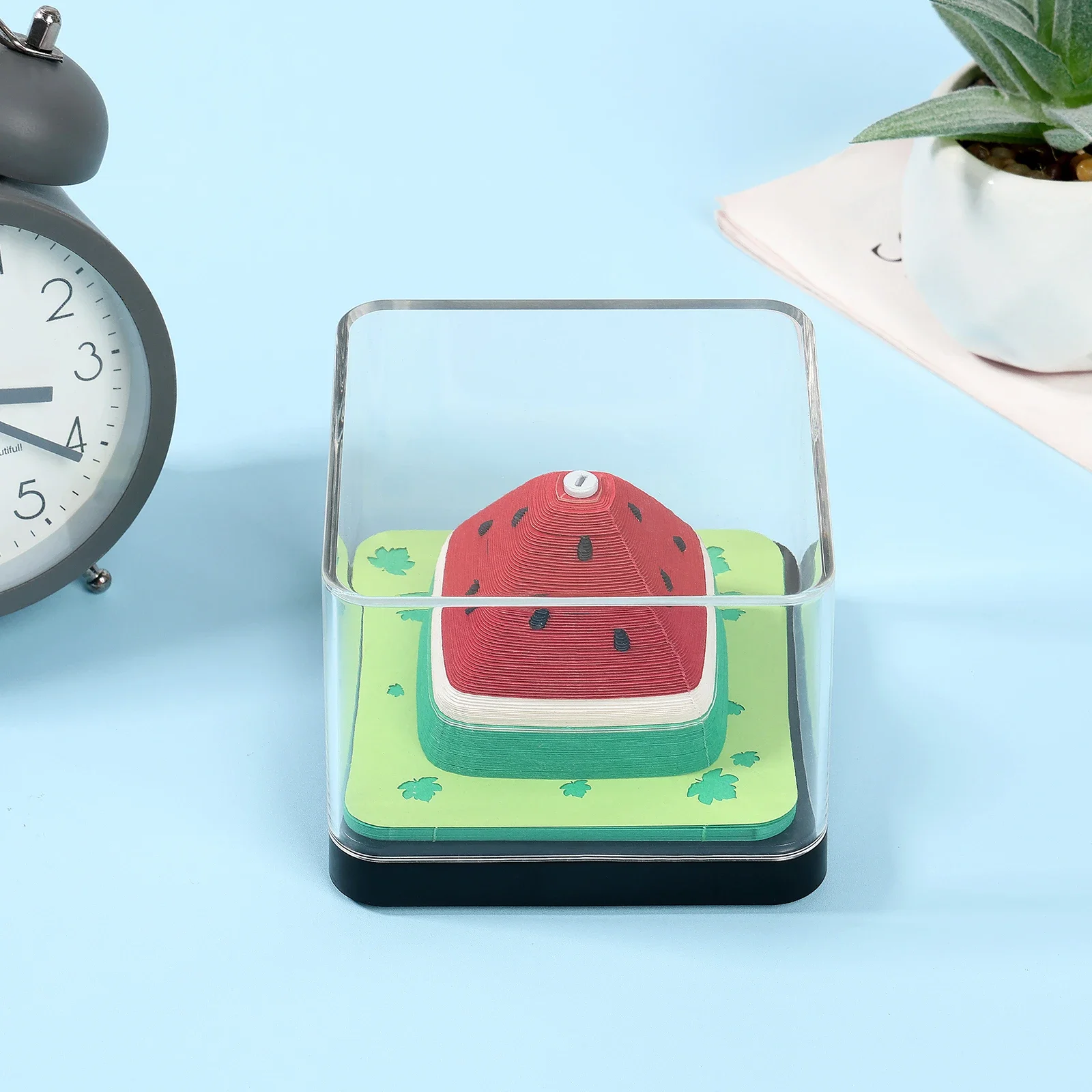 3D Memo Pad Calendar Creative 2025 3D Desk Calendar Non-Stick Watermelon Shape Paper Sculpture Notepad for Desk Birthday Gift
3D Memo Pad Calendar Creative 2025 3D Desk Calendar Non-Stick Watermelon Shape Paper Sculpture Notepad for Desk Birthday Gift