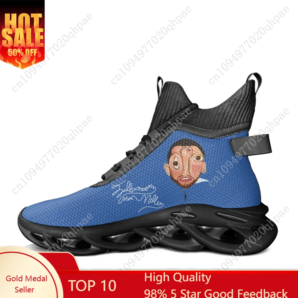 Mac Miller High Top Flats Sneakers Mens Womens Sports Running Shoes High Quality Sneaker Lace Up Mesh Footwear Custom Made Shoe
Mac Miller High Top Flats Sneakers Mens Womens Sports Running Shoes High Quality Sneaker Lace Up Mesh Footwear Custom Made Shoe