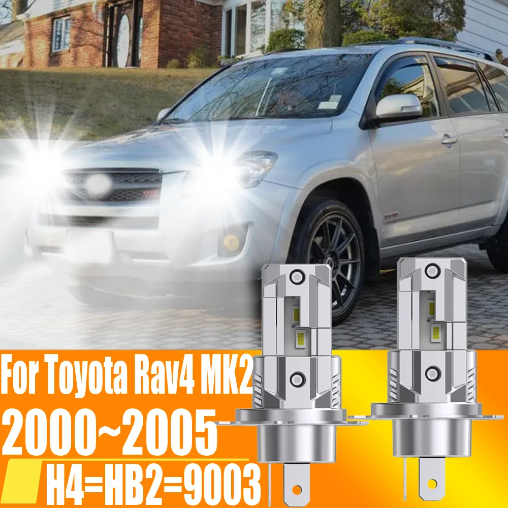 H4 HB2 9003 Led Headlight Canbus No Error Car Bulb High Power White Fog Light Diode Lamp 12v 55w For Toyota Rav4 MK2 2000~2005
H4 HB2 9003 Led Headlight Canbus No Error Car Bulb High Power White Fog Light Diode Lamp 12v 55w For Toyota Rav4 MK2 2000~2005