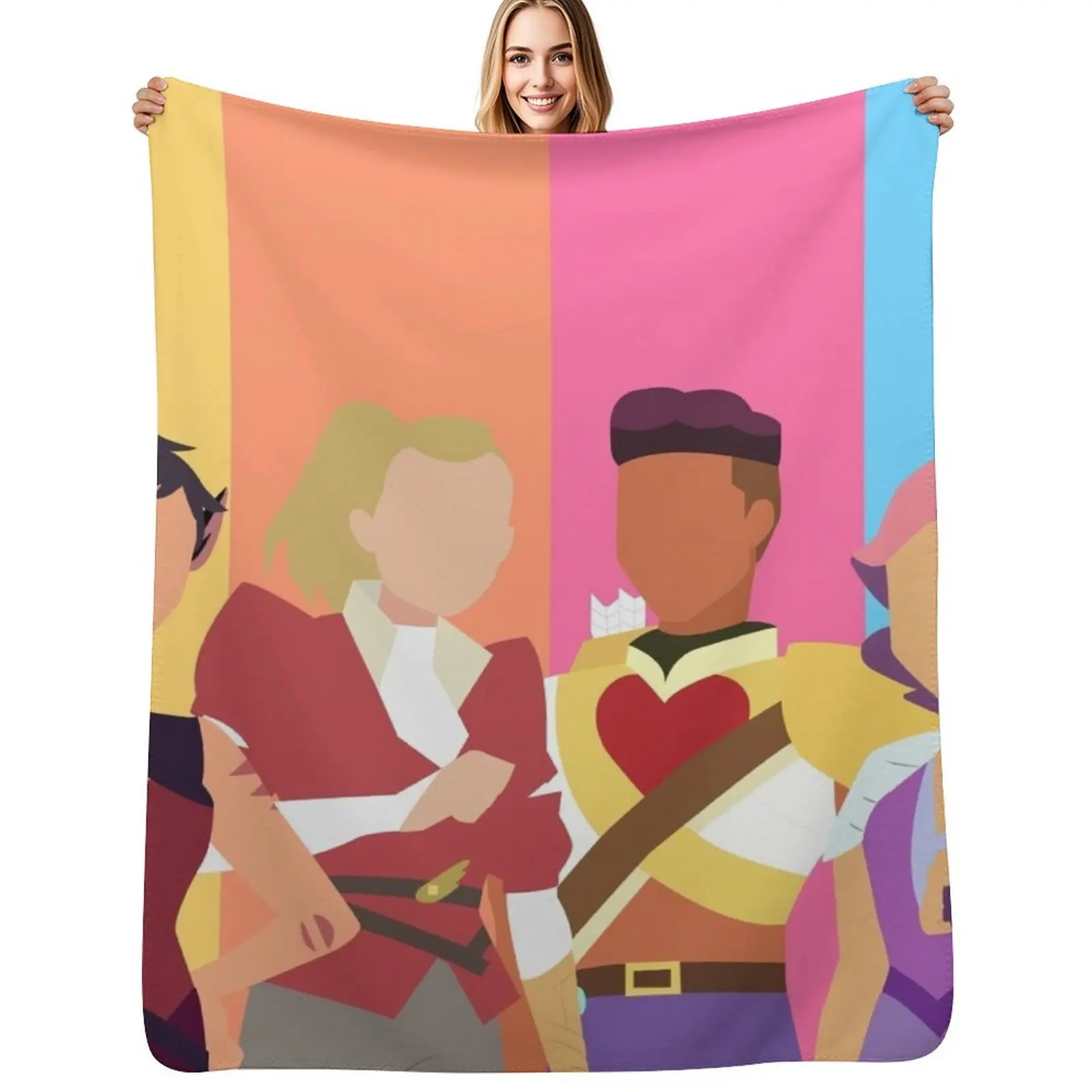 Best Friend Squad Throw Blanket Durable Warm Blanket for Daily Home Use
Best Friend Squad Throw Blanket Durable Warm Blanket for Daily Home Use