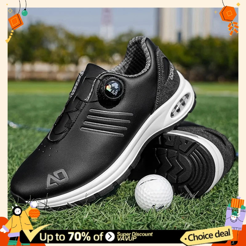 Knob-Lock Air-Cushioned Golf Sneakers, Waterproof, Non-Slip, Shock-Absorbing Casual Men's Shoes shoes for men golf shoes women
Knob-Lock Air-Cushioned Golf Sneakers, Waterproof, Non-Slip, Shock-Absorbing Casual Men's Shoes shoes for men golf shoes women
