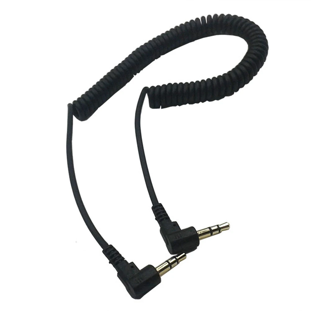 2 Pcs Audio Line Cable Extender Cords Male to Female 3.5mm TRS Stereo Connector Black Coiled Compatible with iPhone
2 Pcs Audio Line Cable Extender Cords Male to Female 3.5mm TRS Stereo Connector Black Coiled Compatible with iPhone