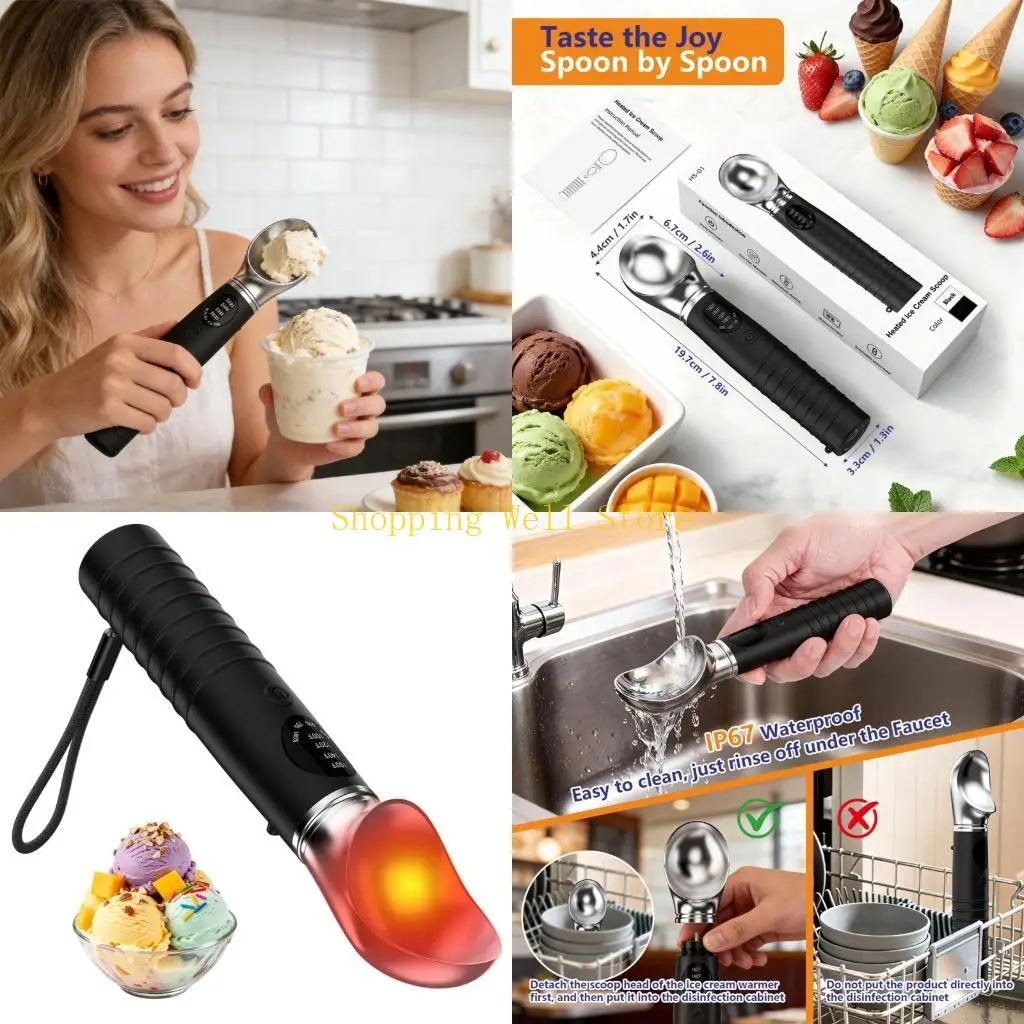 KX4B Warm Treat Tool With 26W Fast Heating And 4 Temperature picks For freezing Delicacies
KX4B Warm Treat Tool With 26W Fast Heating And 4 Temperature picks For freezing Delicacies