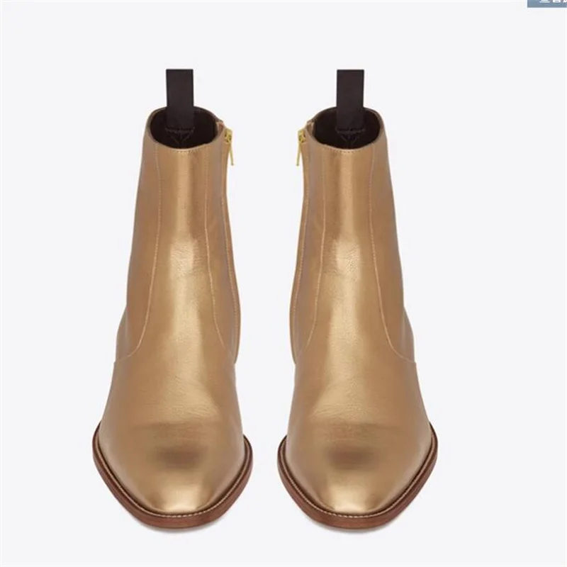 Fashion Mens Leather Cuban Heels Show Zip Chelsea Boots Shoes Ankle Boots New High Quality
Fashion Mens Leather Cuban Heels Show Zip Chelsea Boots Shoes Ankle Boots New High Quality