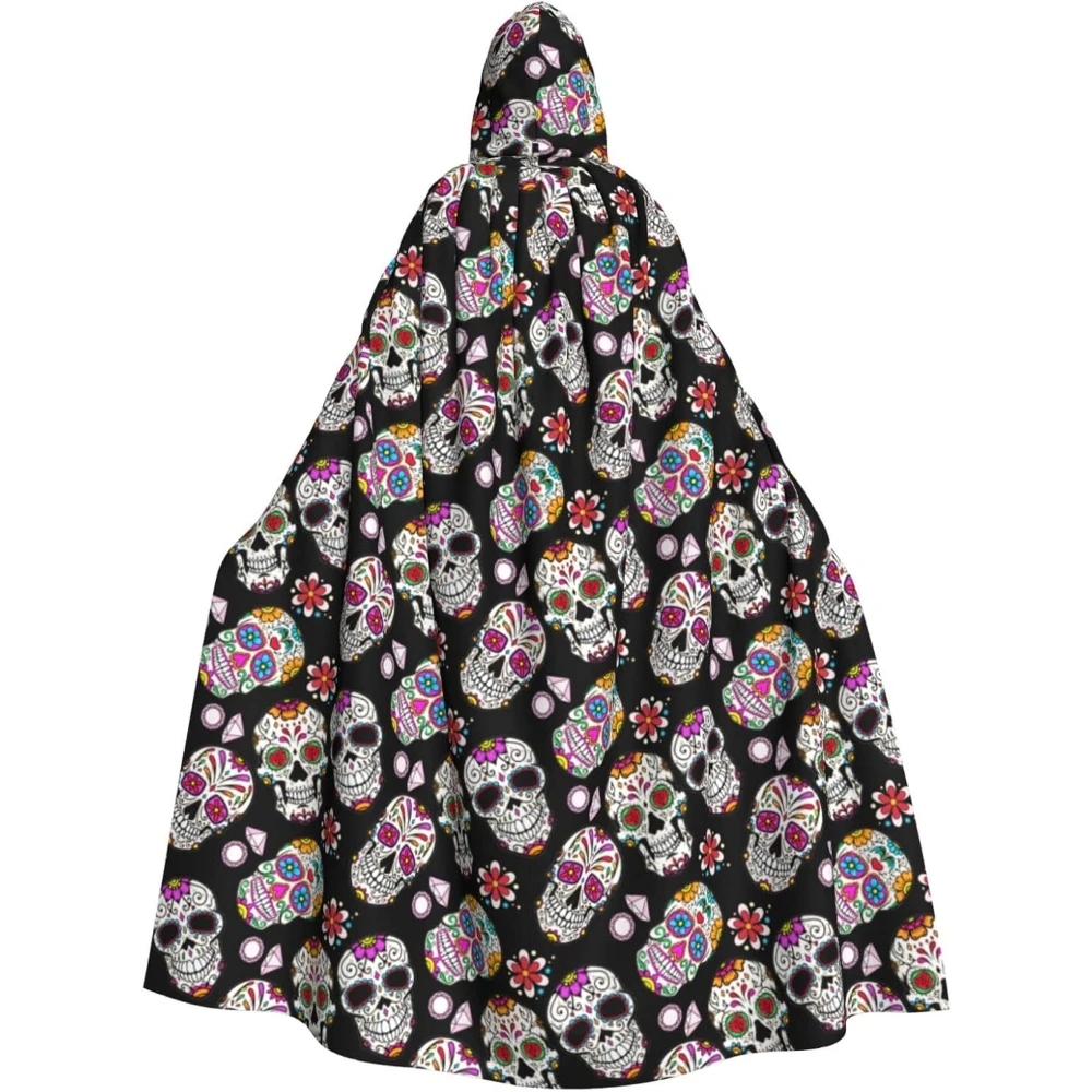 Mexico Skull Dead Women's Full Length Hooded Cape Cloak Cape Halloween Cloak Costumes Party Cape
Mexico Skull Dead Women's Full Length Hooded Cape Cloak Cape Halloween Cloak Costumes Party Cape