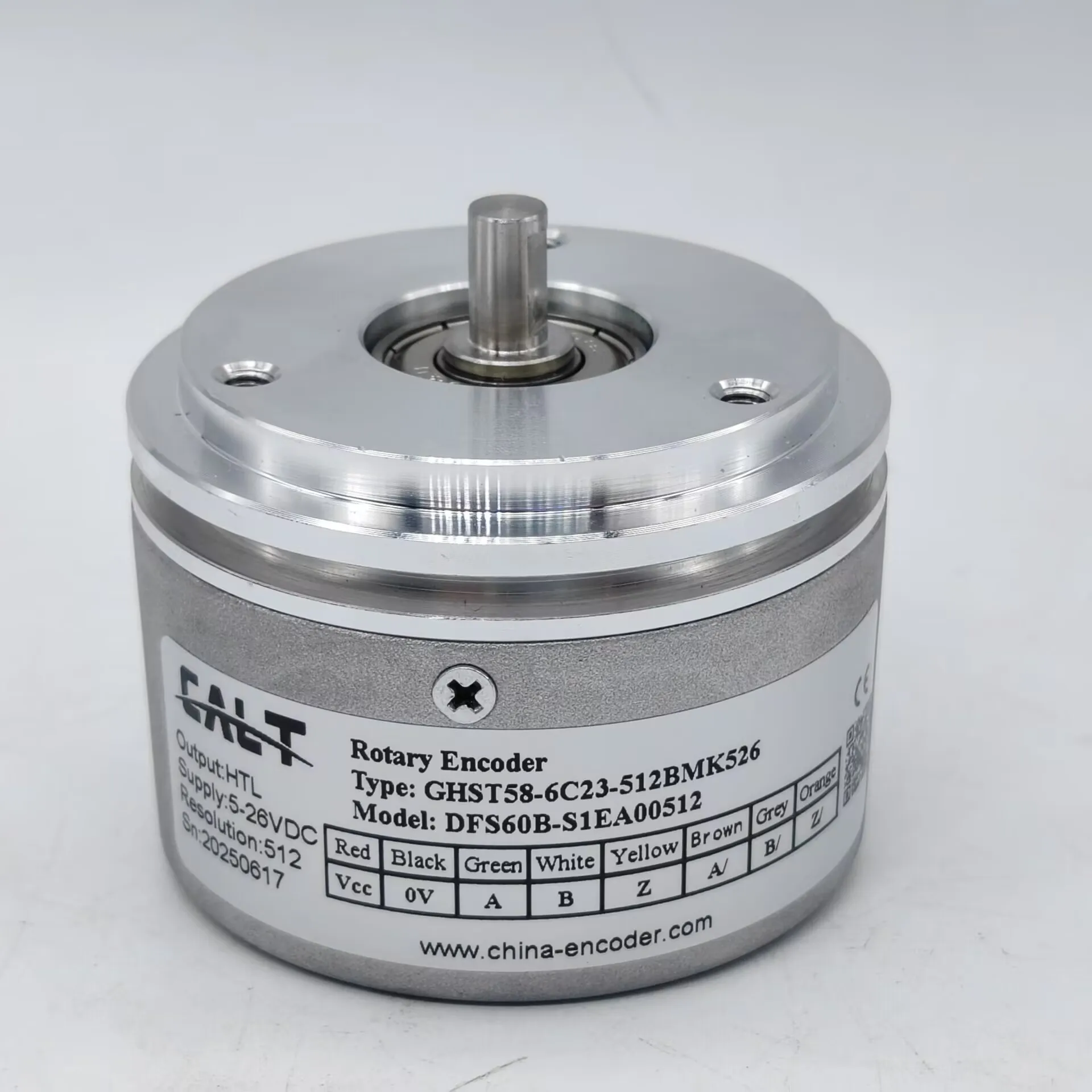 Customized Encoder DFS60B-S1EA00512 Replacement Type CALT GHST58-6C23-512BMK526
Customized Encoder DFS60B-S1EA00512 Replacement Type CALT GHST58-6C23-512BMK526