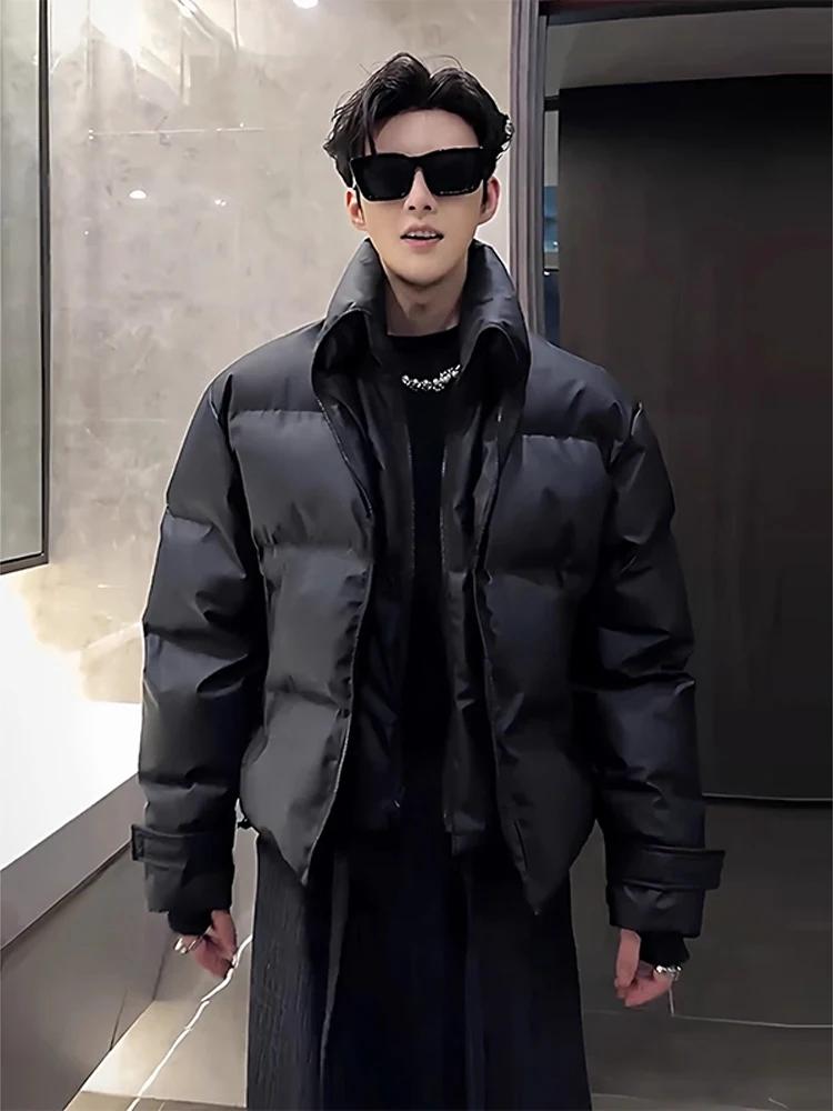 Утепленная хлопковая куртка для мужчин с воротником-стойкой, теплая верхняя одежда, повседневная молодежная куртка из полиэфирного волокна
Утепленная хлопковая куртка для мужчин с воротником-стойкой, теплая верхняя одежда, повседневная молодежная куртка из полиэфирного волокна