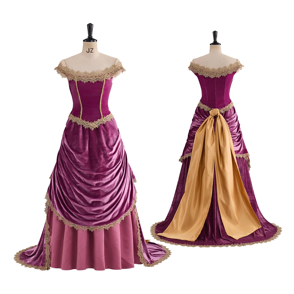Victorian Renaissance Velvet Dress Costume Duchess Court Vintage Bustle Dress Masquerade Ball Gown Historical Stage Costume
Victorian Renaissance Velvet Dress Costume Duchess Court Vintage Bustle Dress Masquerade Ball Gown Historical Stage Costume