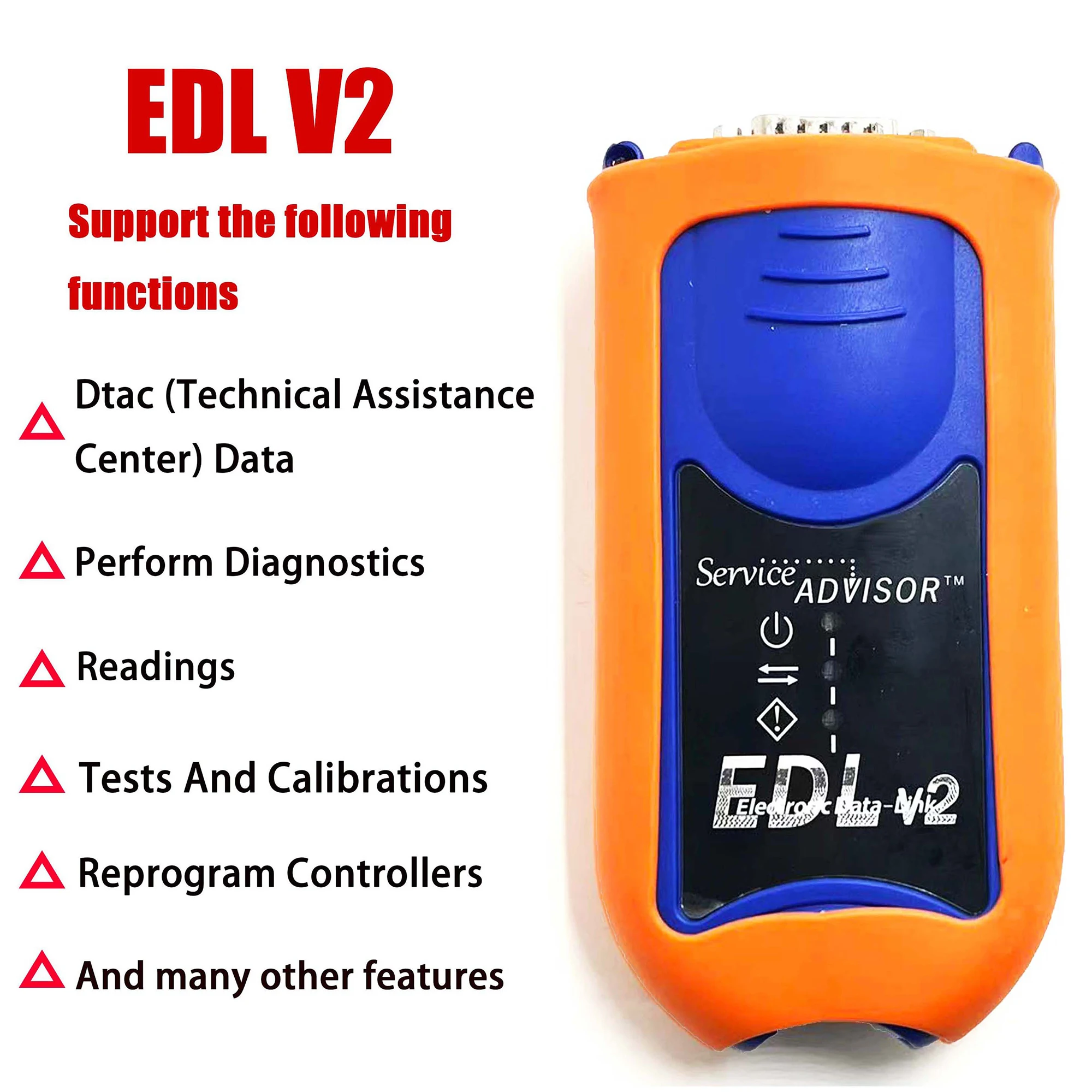 Диагностический инструмент EDL V2 Advisor 5.3 для тракторов, грузовиков и строительной техники
Диагностический инструмент EDL V2 Advisor 5.3 для тракторов, грузовиков и строительной техники