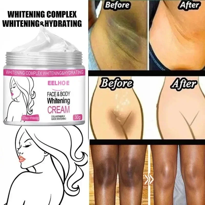 Face Body Brightening Cream Thigh Knees Underarm Inner Melanin Lightening Lotion Feminine Gentle Nourishing Dark Skin Care Cream
Face Body Brightening Cream Thigh Knees Underarm Inner Melanin Lightening Lotion Feminine Gentle Nourishing Dark Skin Care Cream