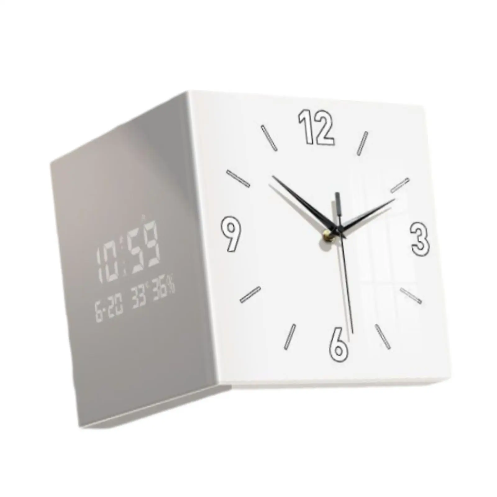 Modern Face Wall Clock in Metal, Decorative Electronic Timekeeper for Office And Home
Modern Face Wall Clock in Metal, Decorative Electronic Timekeeper for Office And Home