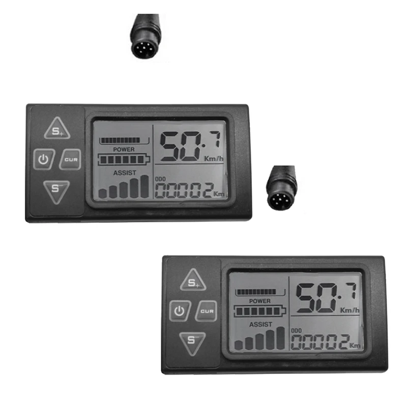 Ebike Electric Bicycle S861 LCD Screen Display 6PIN For 24V 36V 48V Ebike Manual Control Speedmeter Waterproof Connector Parts
Ebike Electric Bicycle S861 LCD Screen Display 6PIN For 24V 36V 48V Ebike Manual Control Speedmeter Waterproof Connector Parts