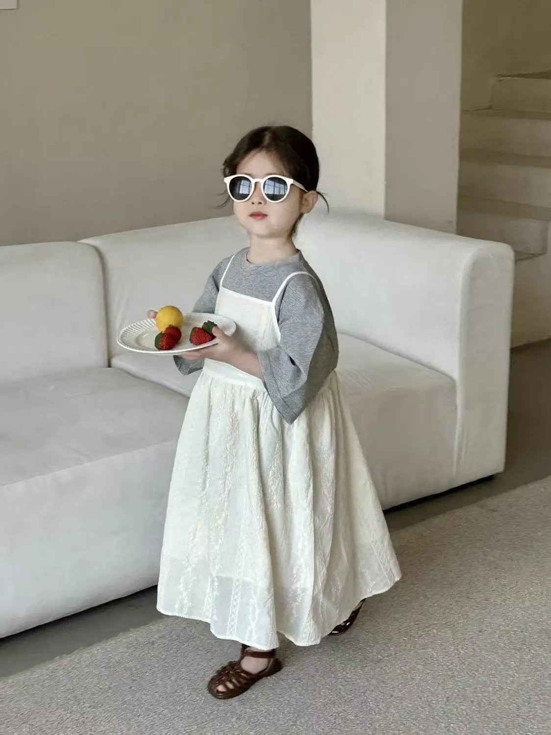 2025 Spring Summer New Baby Girl Spring Dress Cotton Short Sleeve T-shirt Two-piece Set Kids Outfits
2025 Spring Summer New Baby Girl Spring Dress Cotton Short Sleeve T-shirt Two-piece Set Kids Outfits