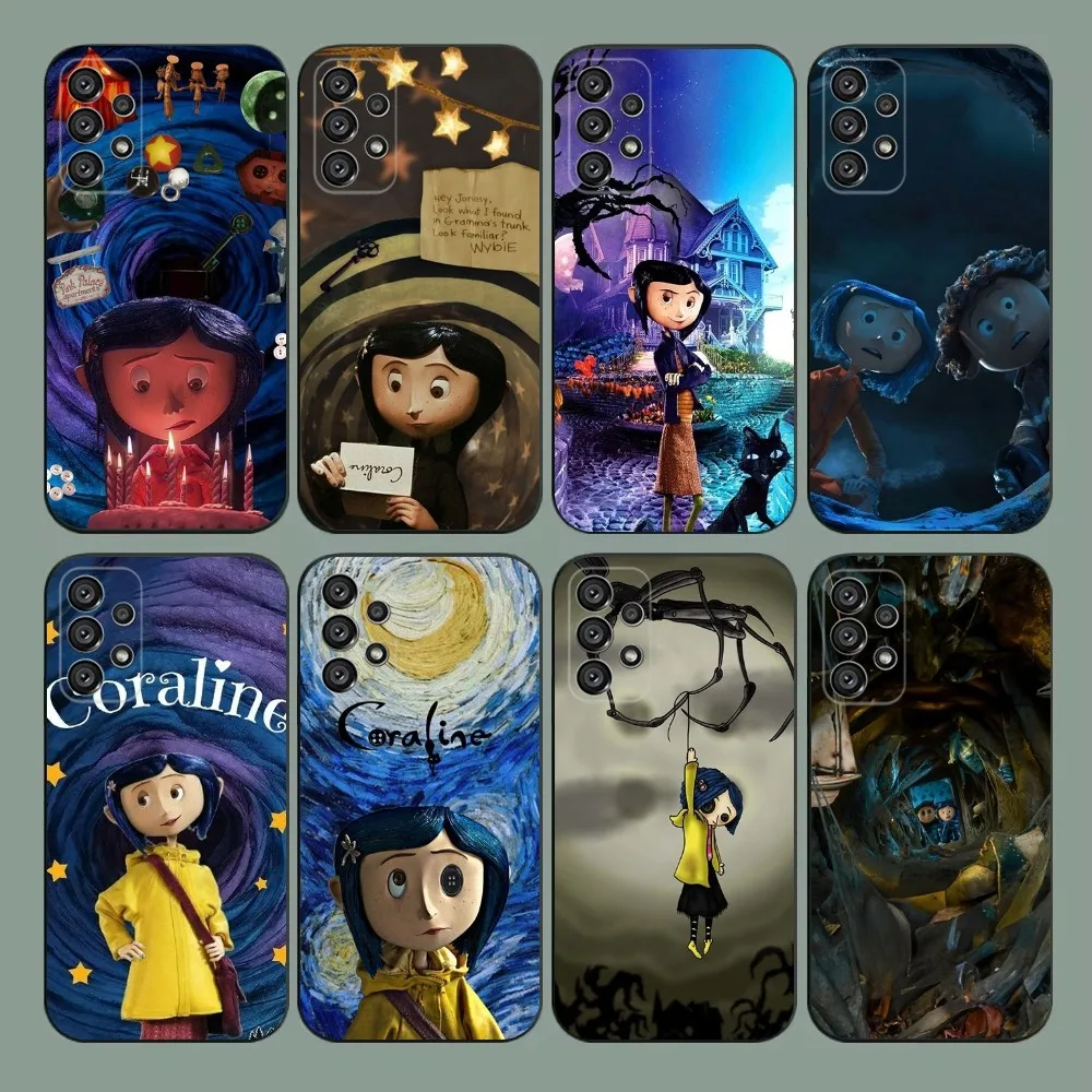 Cartoon C- CoralineS Phone Case For Samsung Galaxy A20,A21s,A22,A31,A32,A52,A53,A72,73,A80,A91 Soft Black Cover
Cartoon C- CoralineS Phone Case For Samsung Galaxy A20,A21s,A22,A31,A32,A52,A53,A72,73,A80,A91 Soft Black Cover