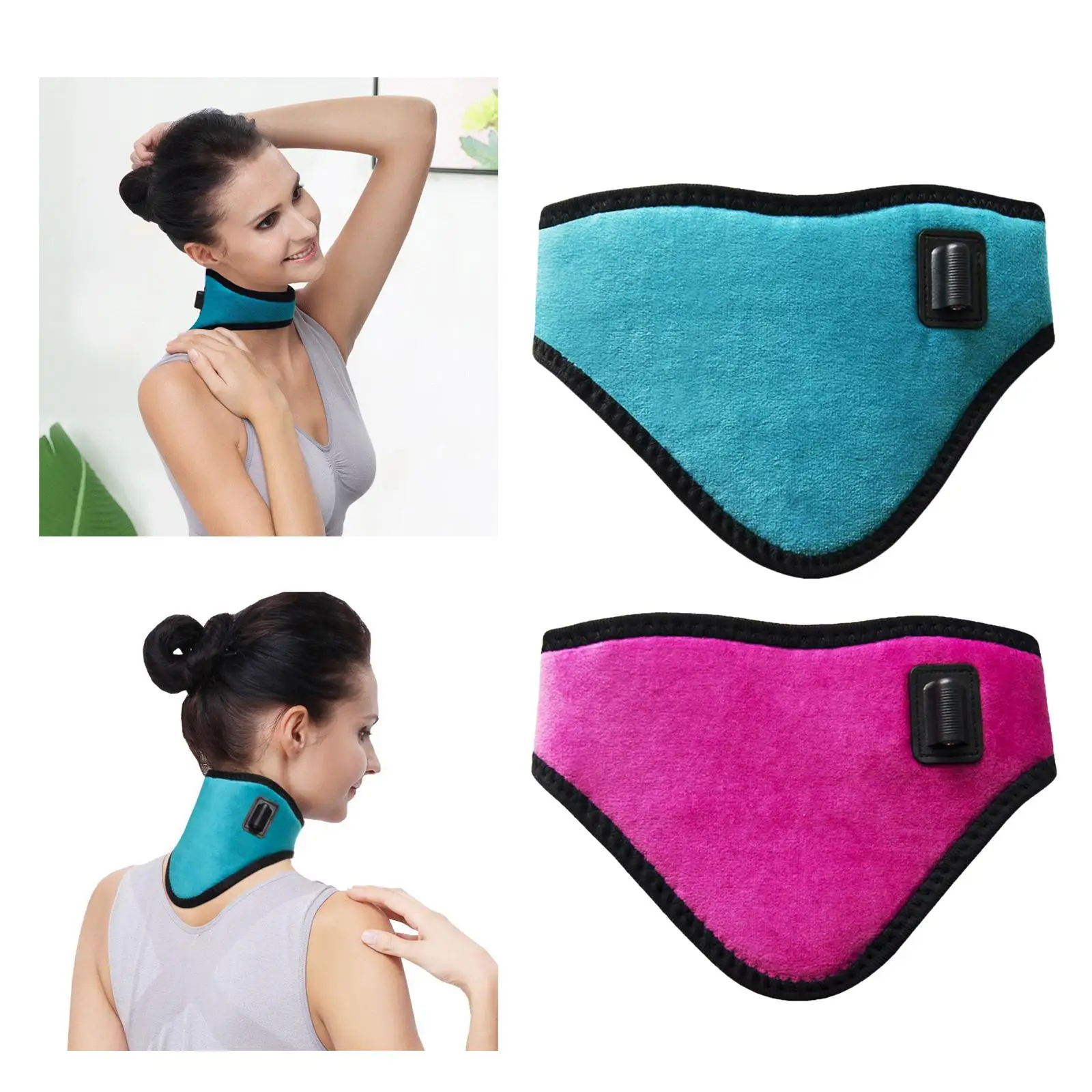 Electric Heating Neck Brace USB Powered Adjustable Portable Soft Heated Neck
Electric Heating Neck Brace USB Powered Adjustable Portable Soft Heated Neck