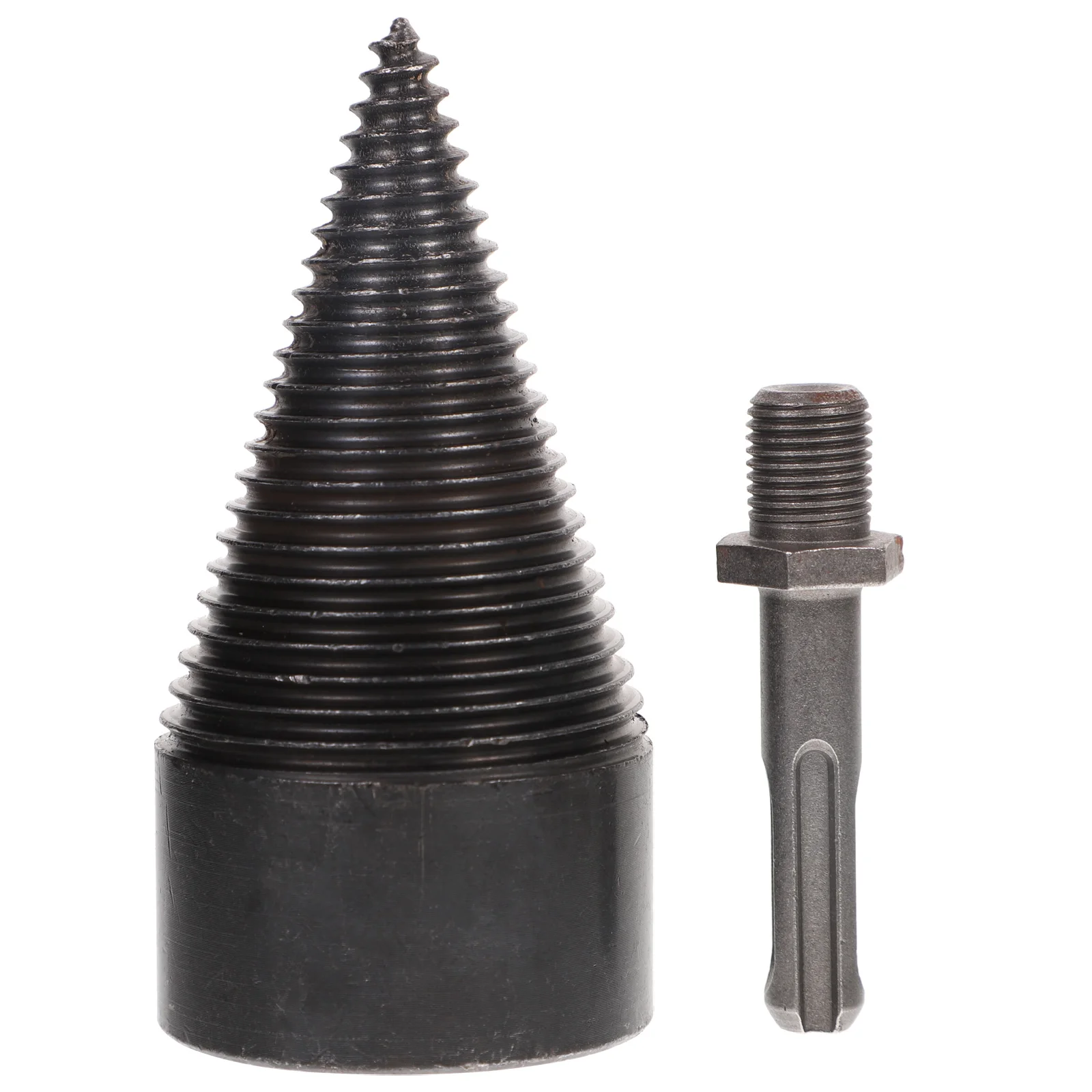 Steel Firewood Drill Bit Splitter Ultra Hardness Impact Resistance Deep Thread Design Easy Use Woodworking Tool
Steel Firewood Drill Bit Splitter Ultra Hardness Impact Resistance Deep Thread Design Easy Use Woodworking Tool