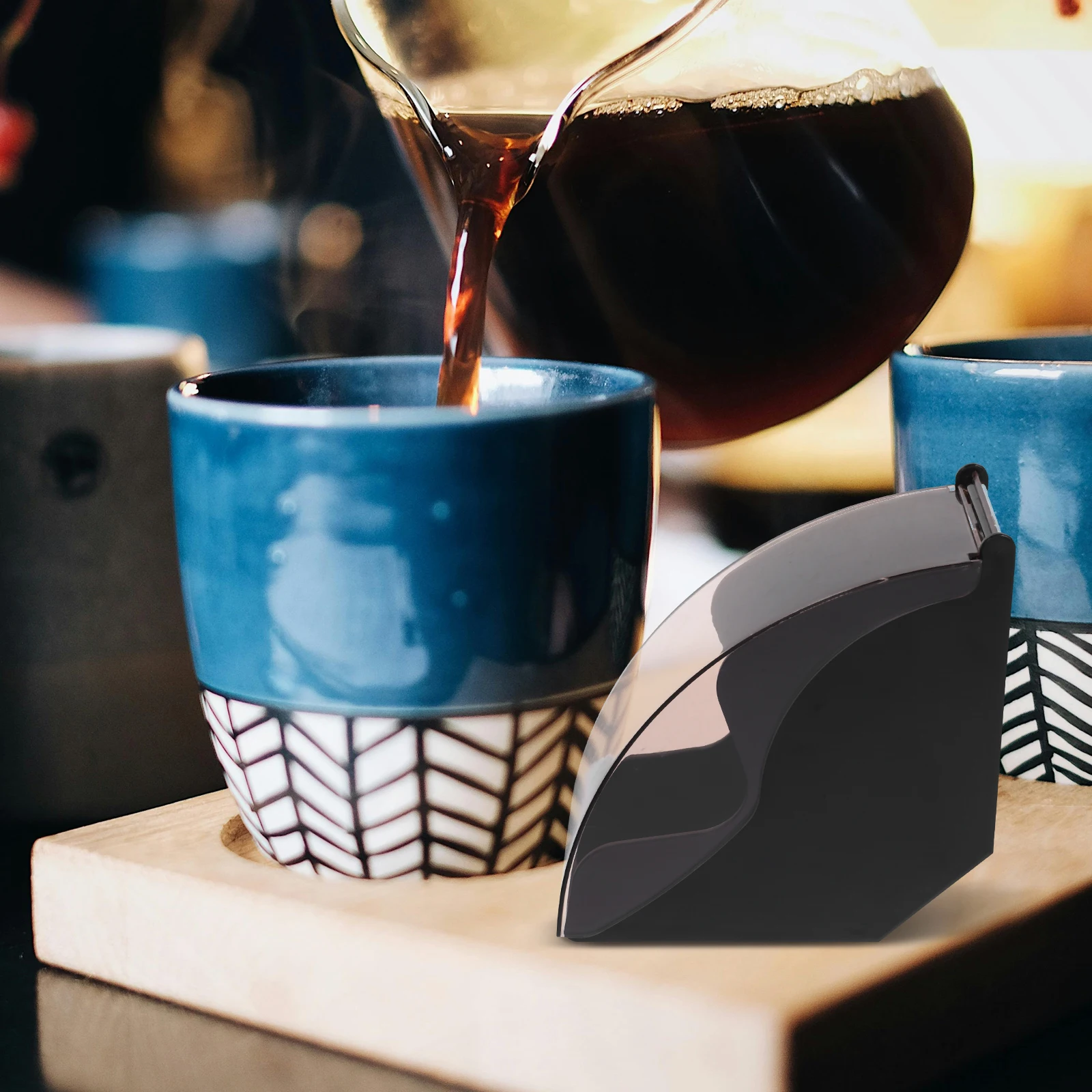 Filter Paper Storage Box Coffee Counter Holder Dustproof Plastic Container for Filter Papers Fan Shaped Organizer Coffee Shop
Filter Paper Storage Box Coffee Counter Holder Dustproof Plastic Container for Filter Papers Fan Shaped Organizer Coffee Shop