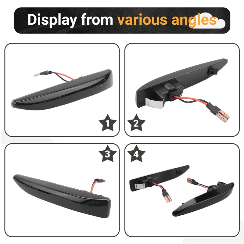 Dynamic LED Light Side Indicator For BMW 63137164757 BMW Turn Signal 63137164758
Dynamic LED Light Side Indicator For BMW 63137164757 BMW Turn Signal 63137164758
