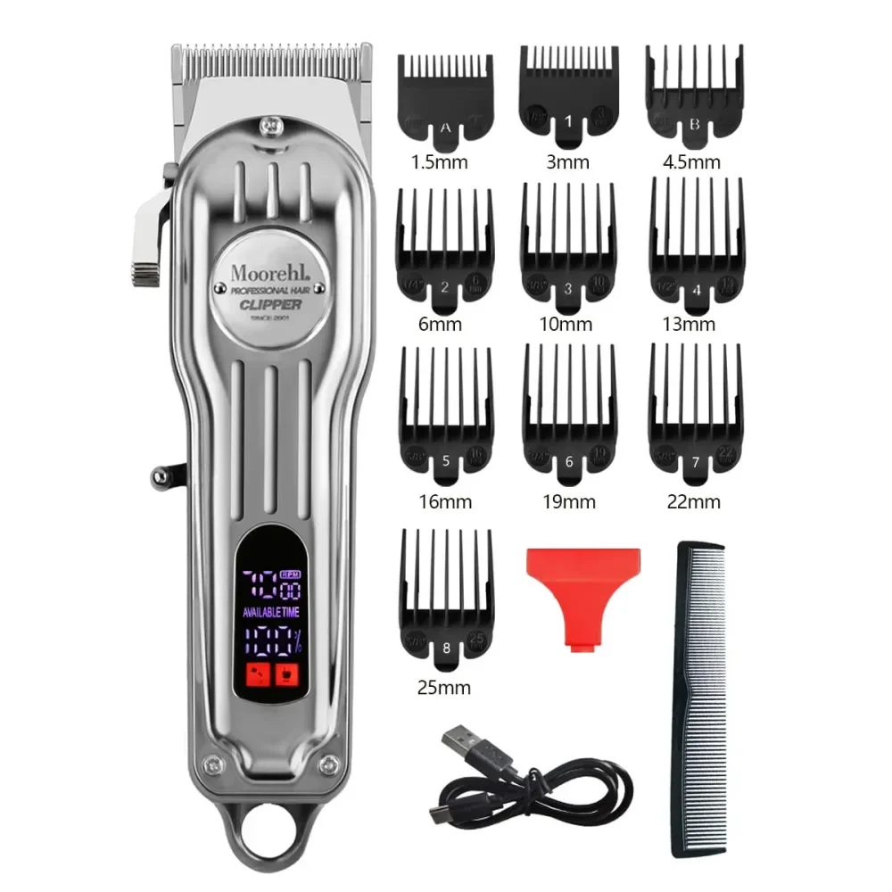 Professional Hair Clipper For Men Cordless Corded 2In1 Hair Clipper For Haircut And Grooming, Rechargeable Beard Trimmer, Wirele
Professional Hair Clipper For Men Cordless Corded 2In1 Hair Clipper For Haircut And Grooming, Rechargeable Beard Trimmer, Wirele