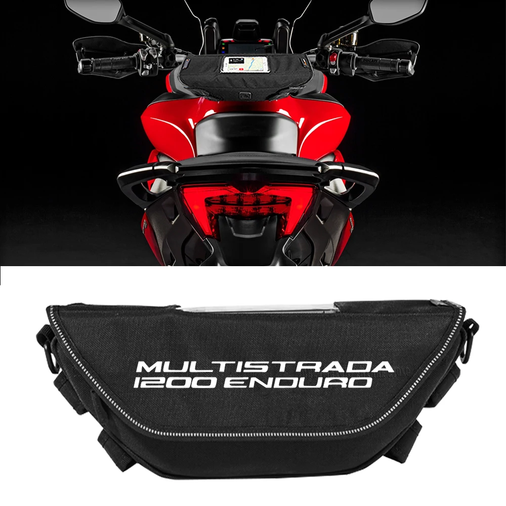 For Multistrada 1200 1260 Enduro 2014-2019 Waterproof motorcycle handlebar travel navigation bag
For Multistrada 1200 1260 Enduro 2014-2019 Waterproof motorcycle handlebar travel navigation bag