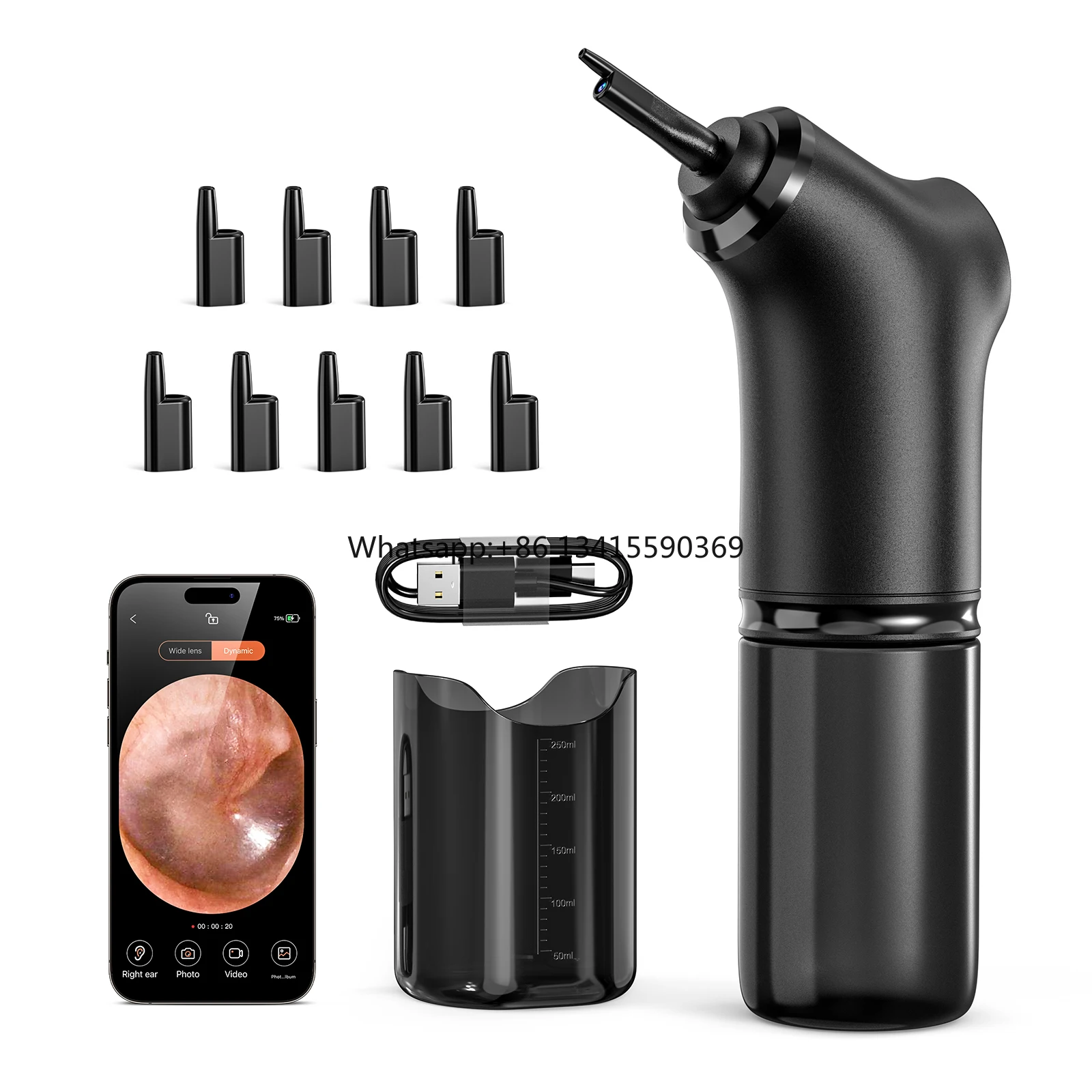 Sunuo E50 Wholesale 1080P HD Image Ear Washing Irrigator Wifi Visible Ear Wax Removal
Sunuo E50 Wholesale 1080P HD Image Ear Washing Irrigator Wifi Visible Ear Wax Removal