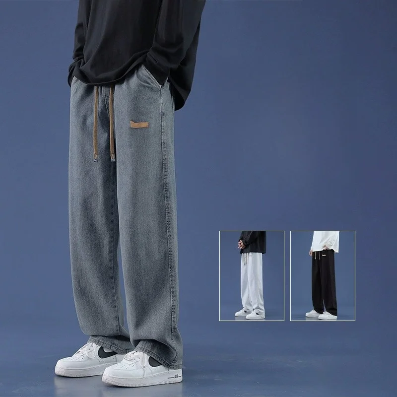 Slim Straight Leg Jeans Men's Spring Autumn Thin Loose Casual Retro American High Street Long Pants Youth Trendy Wear Resistant
Slim Straight Leg Jeans Men's Spring Autumn Thin Loose Casual Retro American High Street Long Pants Youth Trendy Wear Resistant