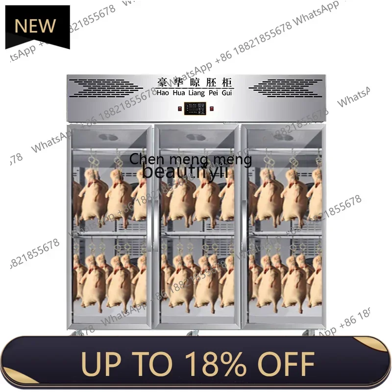 New arrive Commercial embryo drying cabinet Air-cooled roast duck Air drying cabinet Blowing duck fresh-keeping cabinet Dehumidi
New arrive Commercial embryo drying cabinet Air-cooled roast duck Air drying cabinet Blowing duck fresh-keeping cabinet Dehumidi