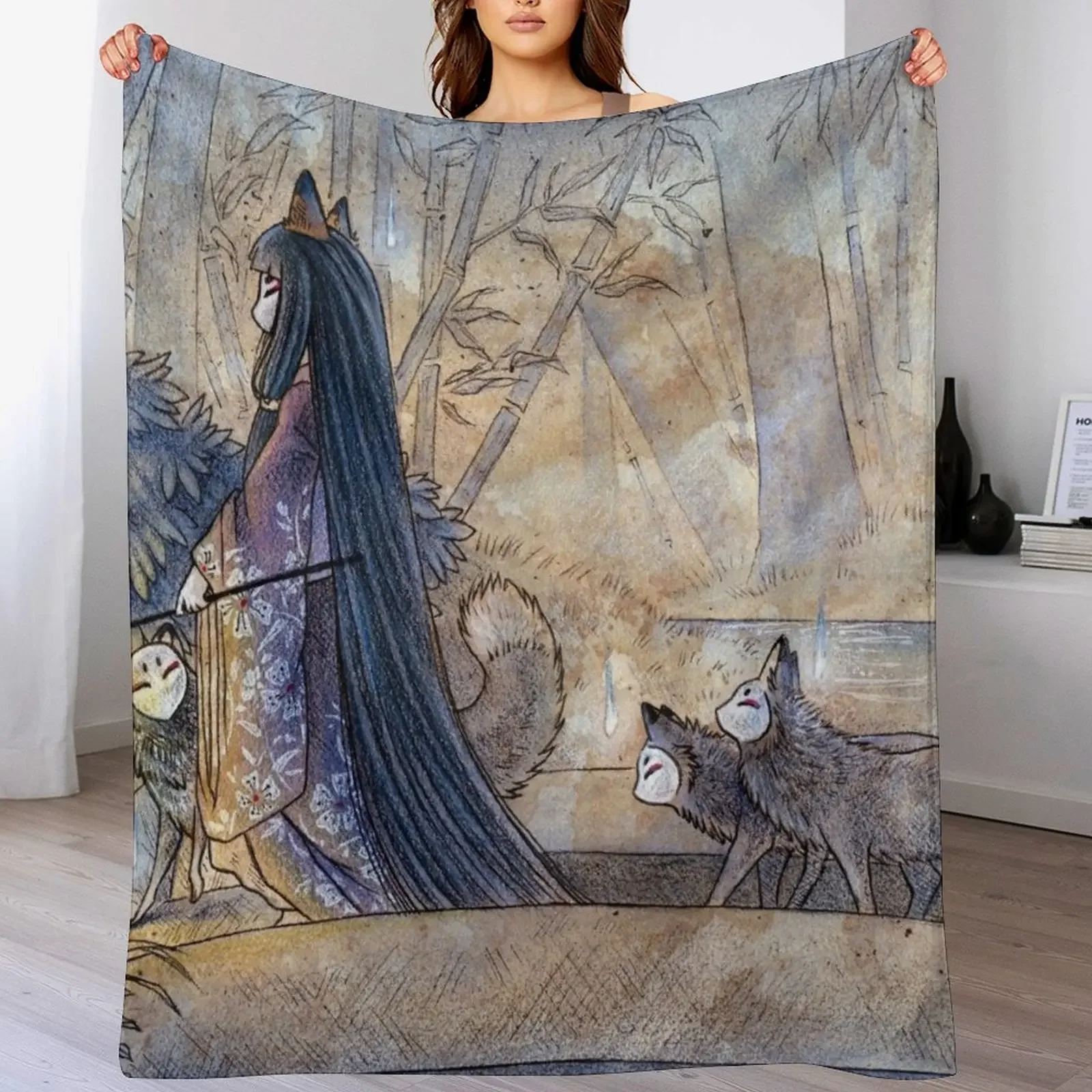 Silent Crossing of the Kitsune Throw Blanket Sofas wednesday funny gift Polar Blankets
Silent Crossing of the Kitsune Throw Blanket Sofas wednesday funny gift Polar Blankets